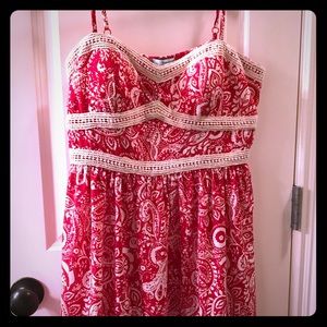 Spaghetti strap dress